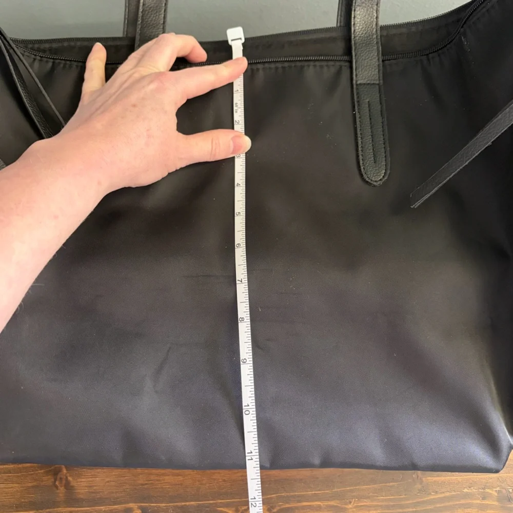Botkier Bond Elegant Nylon Black Tote Bag